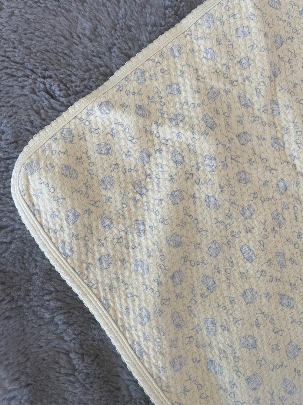 Vintage Walt Disney World Winnie The Pooh Baby Blanket - Picture 12 of 13